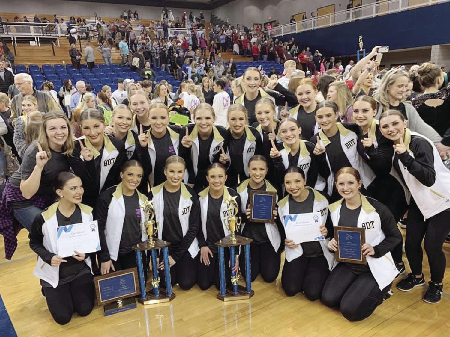Dance team win state